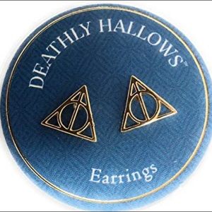 Alex and Ani Harry Potter Deathly Hallows Earrings